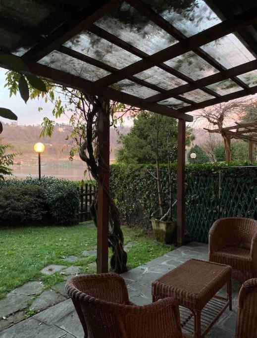 Villa Giardino Con Pontile Sul Lago D'Orta In Riva Orta San Giulio Exterior foto